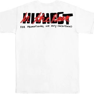 SOLD // TRAVIS SCOTT HOT 100% OFF T-SHIRT WHITE
